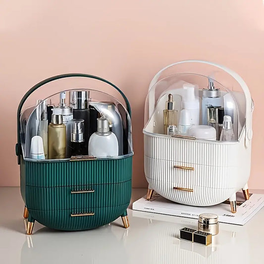 Spacious Tabletop Makeup Holder