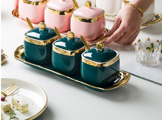 Ceramic Kitchen Spice Holder