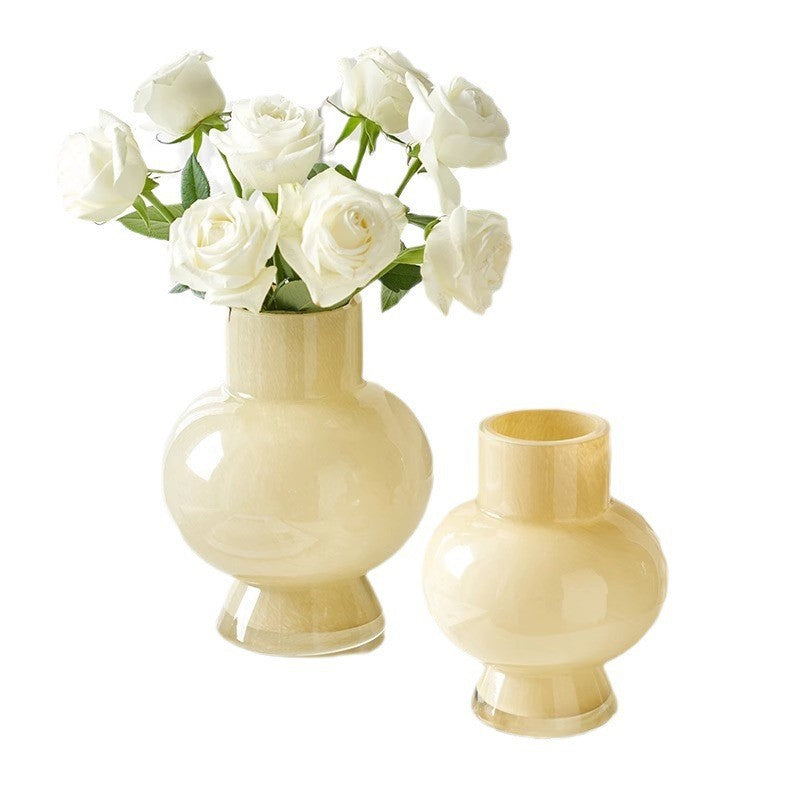 Elegant Handcrafted Glass Vase