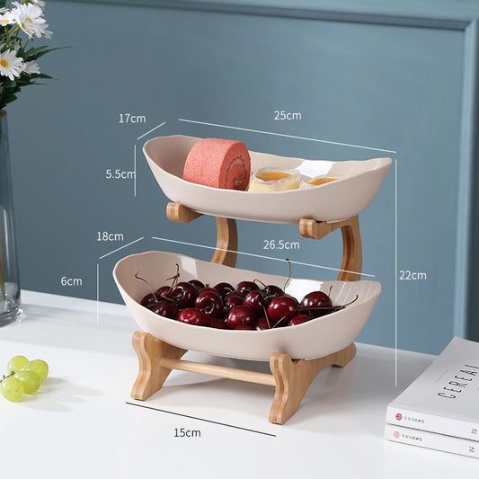 Tiered Centerpiece Display Tray