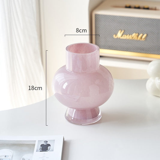 Elegant Handcrafted Glass Vase