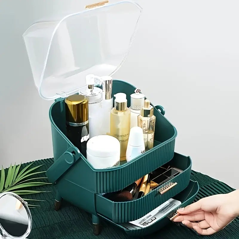 Spacious Tabletop Makeup Holder