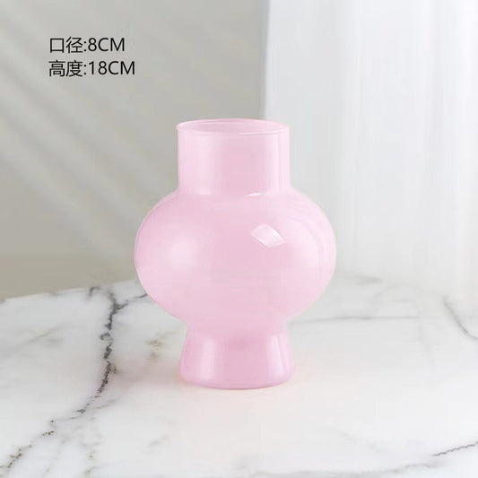Elegant Handcrafted Glass Vase