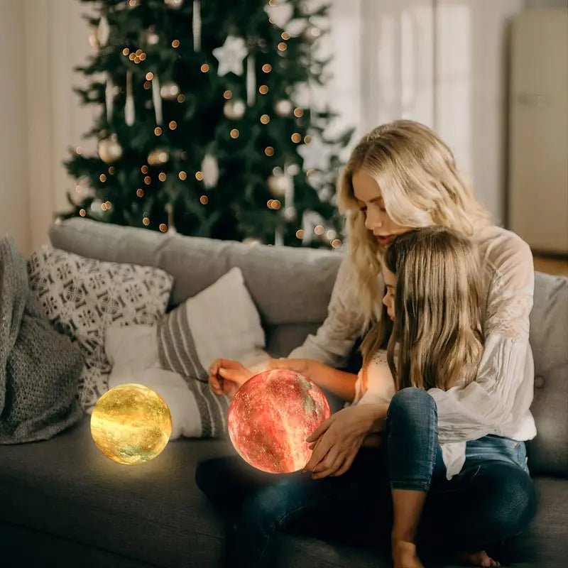 Lunaria 3D Moon Light with 16-Color Remote