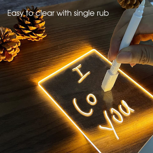Luminous Acrylic Message Light
