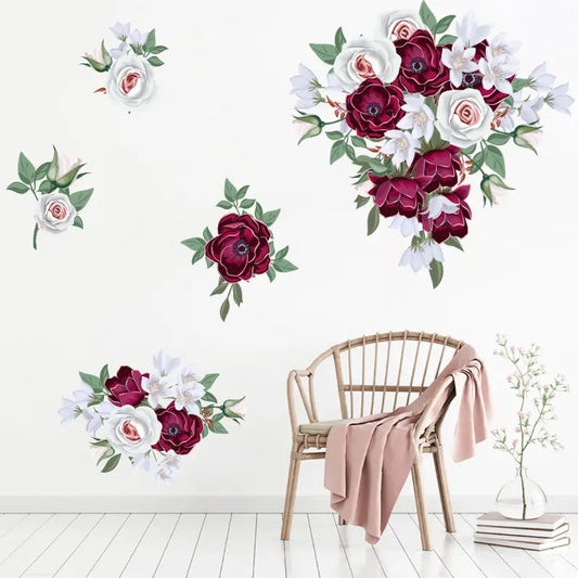 Elegant Rose Wall Decal