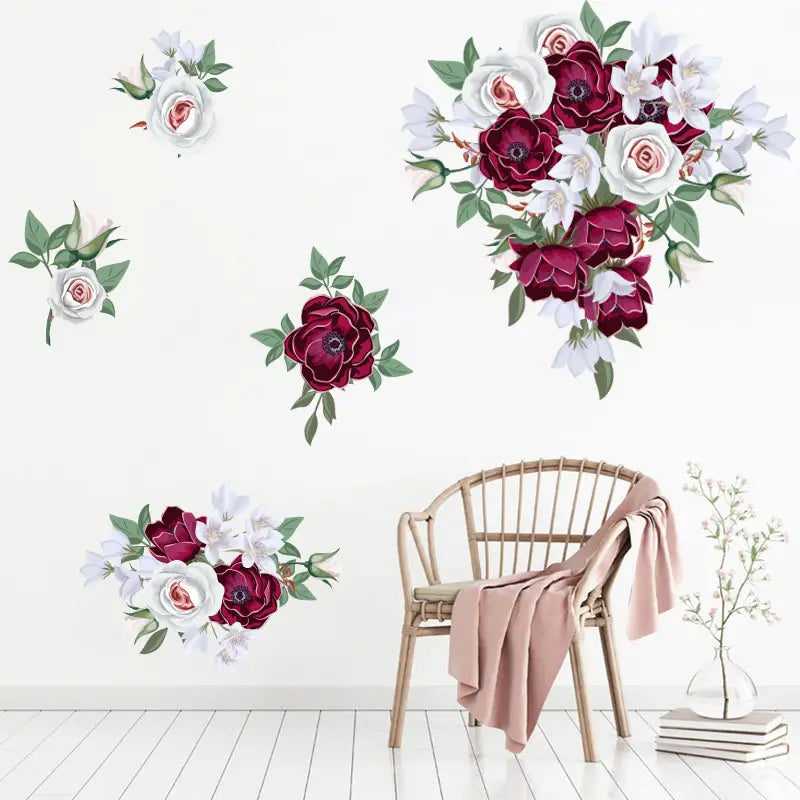 Elegant Rose Wall Decal