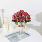 Silk 5-Rose Wedding Bouquet