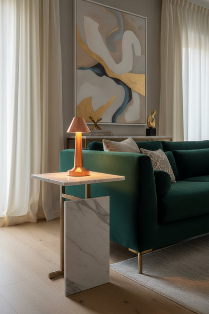Sleek Wireless LED Accent Lamp