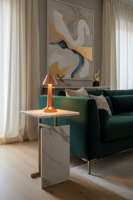 Sleek Wireless LED Accent Lamp
