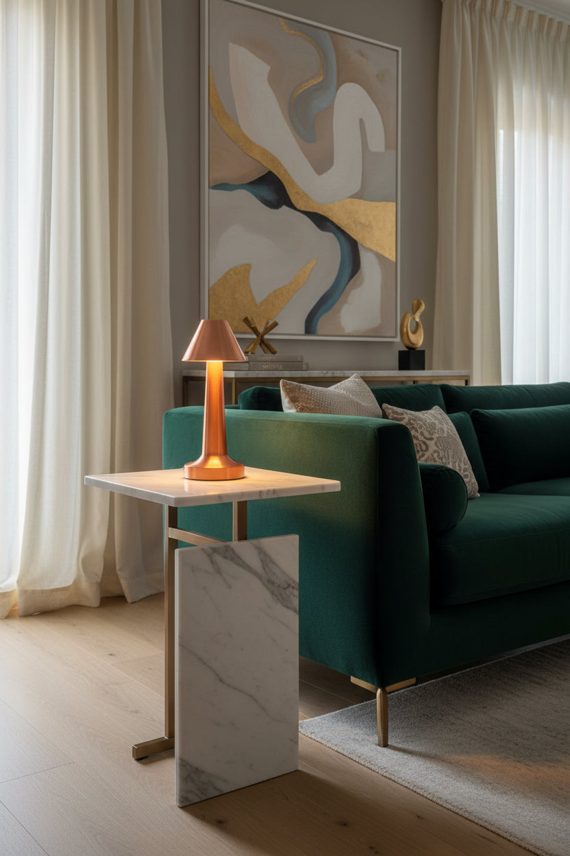 Sleek Wireless LED Accent Lamp