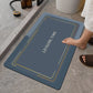 Absorbent Bath Mat - Non-Slip Modern Floor Mat