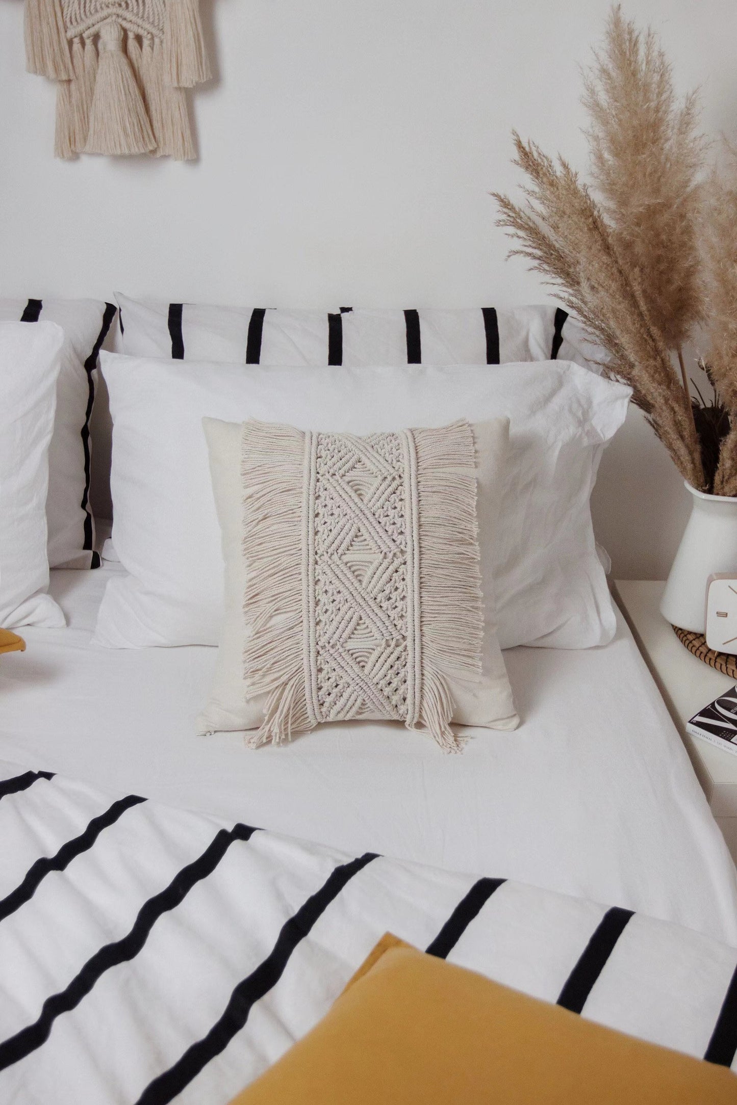 Tassel Cotton Pillowcase