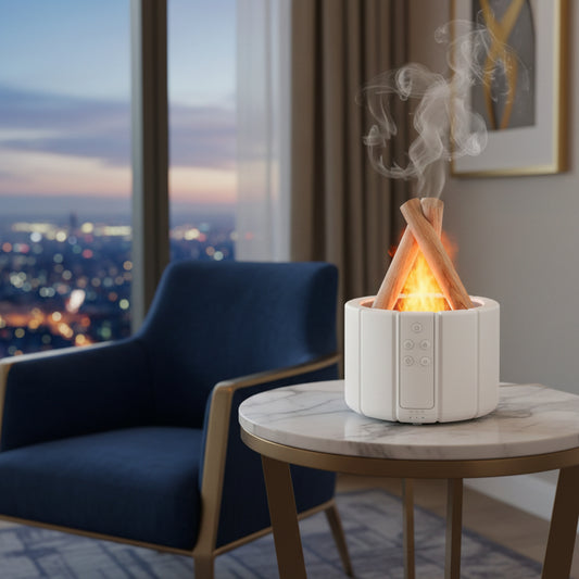 Simulated Flame Aroma Diffuser