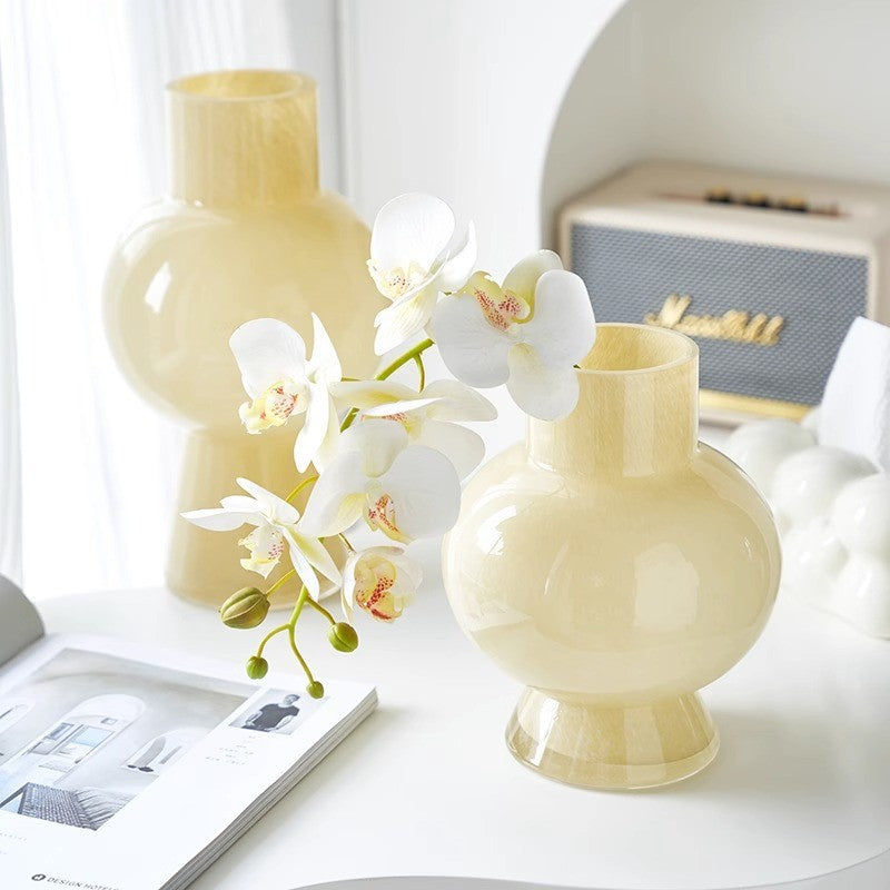 Elegant Handcrafted Glass Vase