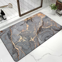 Marble Essence Diatomite Mat - Anti-Slip Quick-Dry