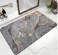 Marble Essence Diatomite Mat - Anti-Slip Quick-Dry