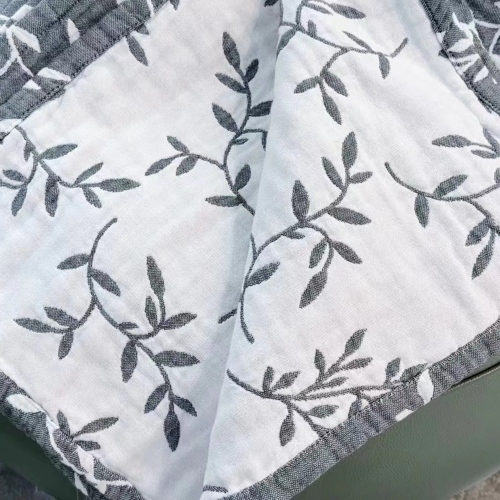 Luxe Cotton Gauze Throw Blanket — 150x200 cm