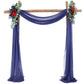 Elegant Wedding Arch Drapery