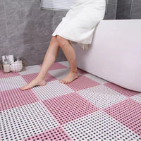 Safety Grip Bath Mat for Enhanced Bathroom Safety