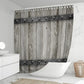 Rustic Barnwood Shower Curtain