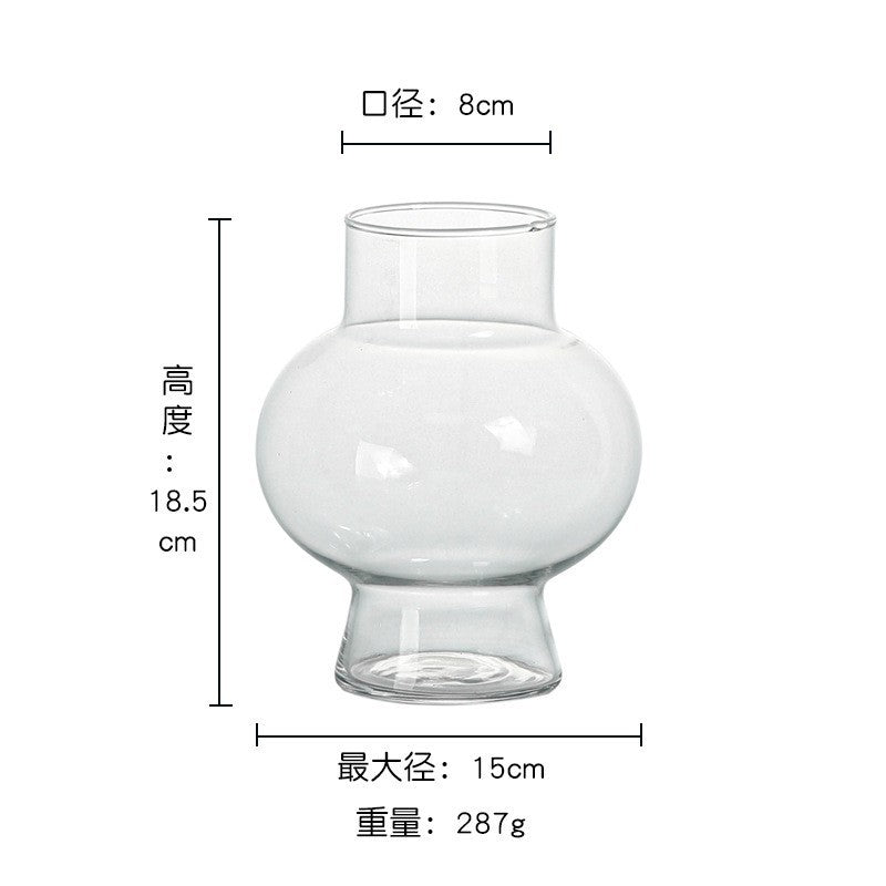 Elegant Handcrafted Glass Vase