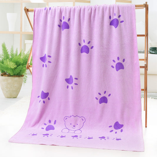 Fun Print Microfiber Beach Towel