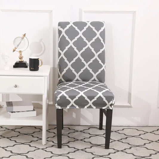 Stylish Geometric Chair Covers for Events