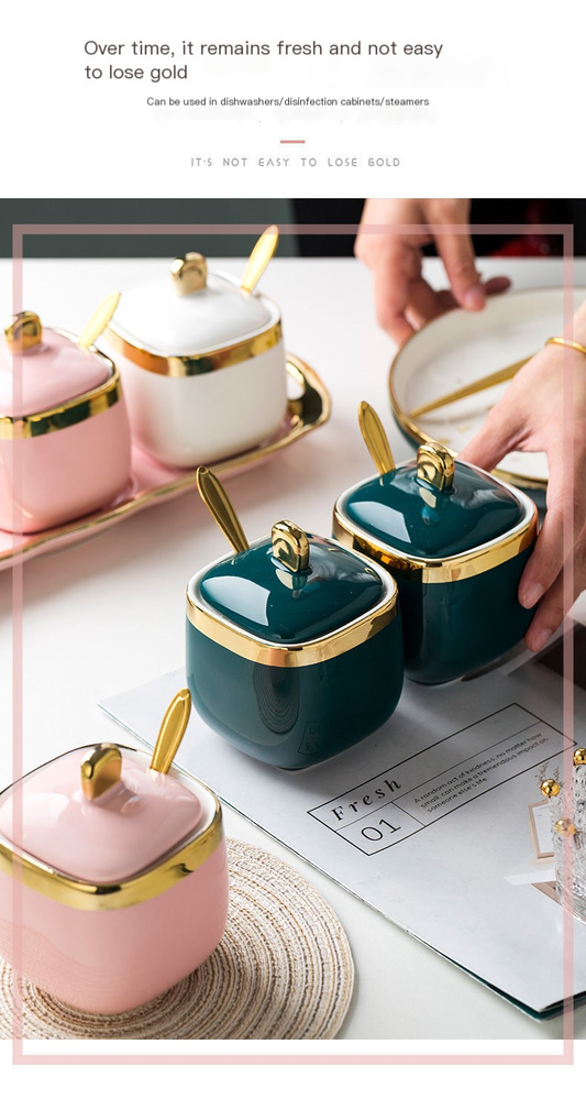 Ceramic Kitchen Spice Holder