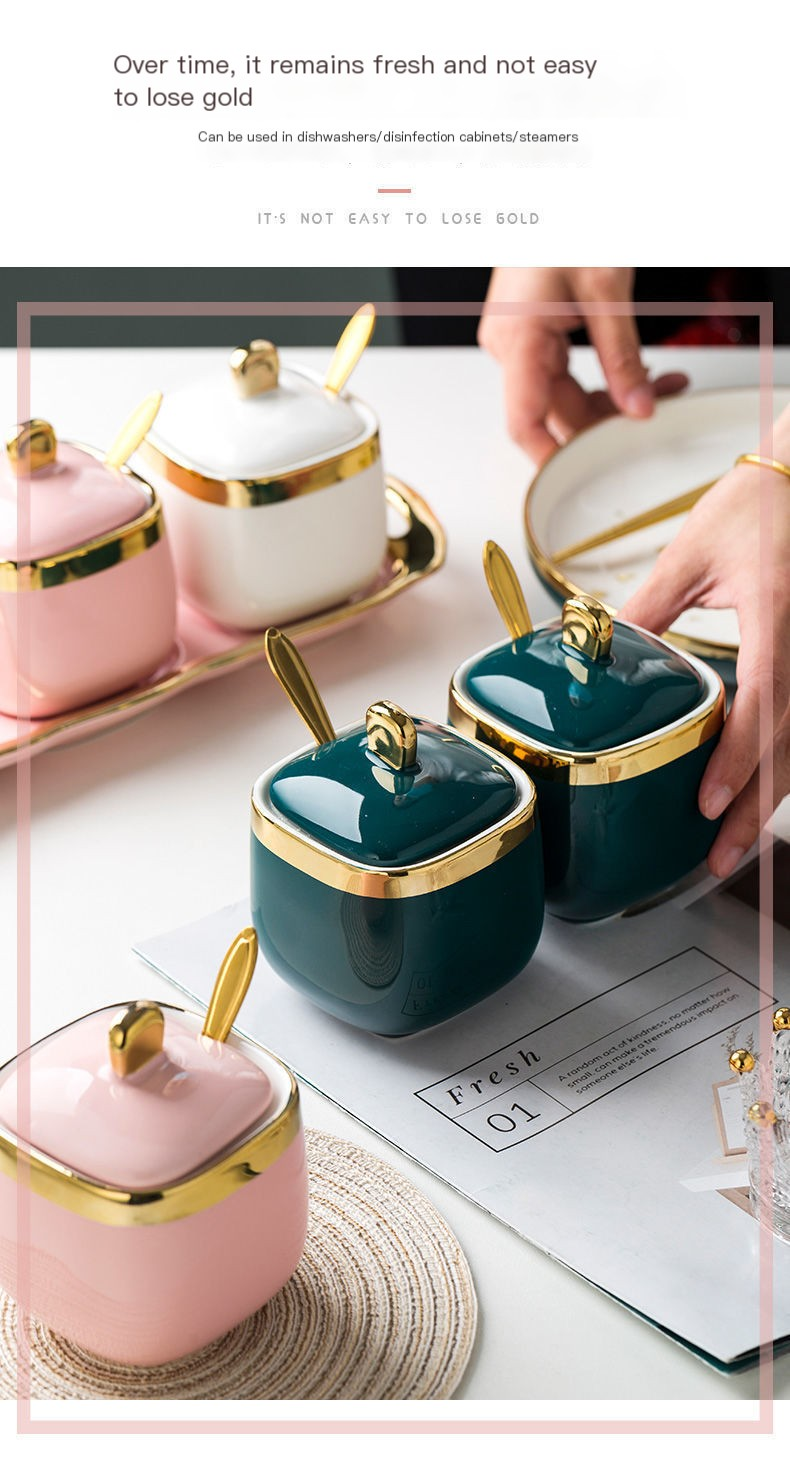 Ceramic Kitchen Spice Holder