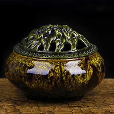 Ice Crack Glazed Aroma Burner