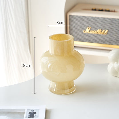 Elegant Handcrafted Glass Vase