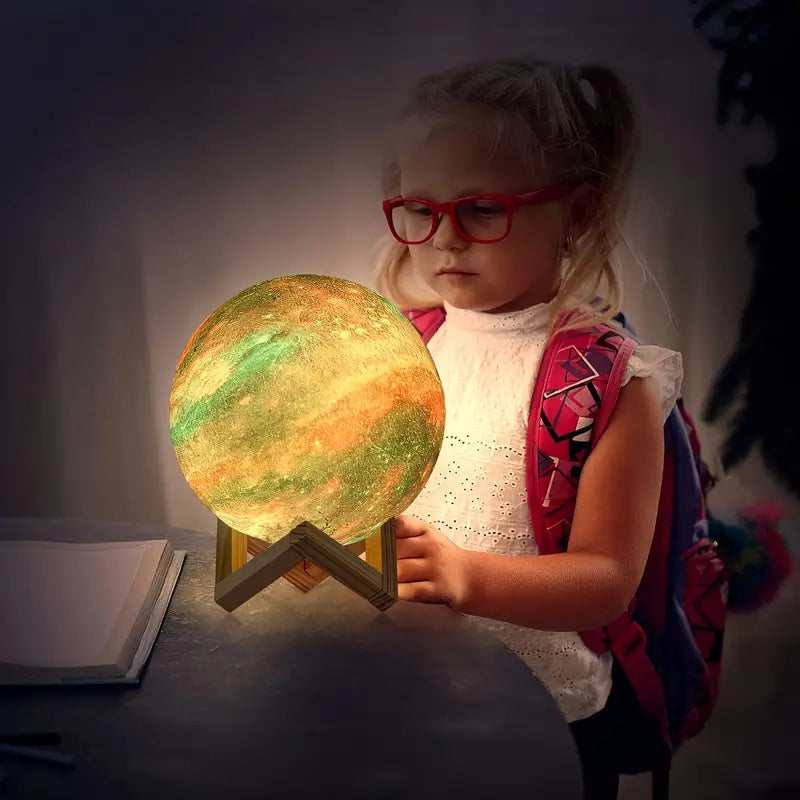 Lunaria 3D Moon Light with 16-Color Remote