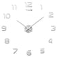 Chic DIY Acrylic Mirror Wall Clock