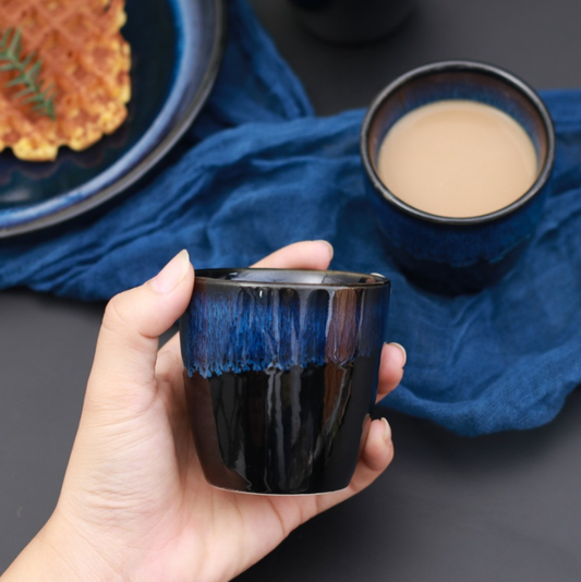 Elegant Japanese Ceramic Beverage Cup