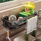 Wall-Mounted Rag Storage with Drain