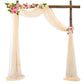 Elegant Wedding Arch Drapery