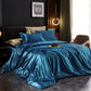Elegant Silk Satin Bedding Ensemble