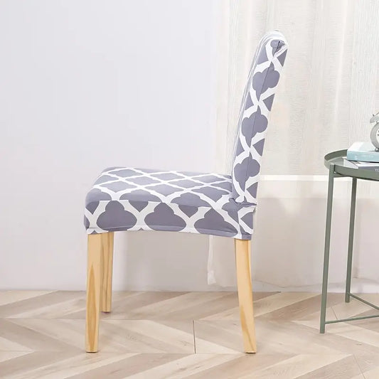 Stylish Geometric Chair Covers for Events