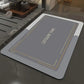 Absorbent Bath Mat - Non-Slip Modern Floor Mat