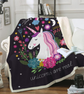 Magical Unicorn Cozy Throw