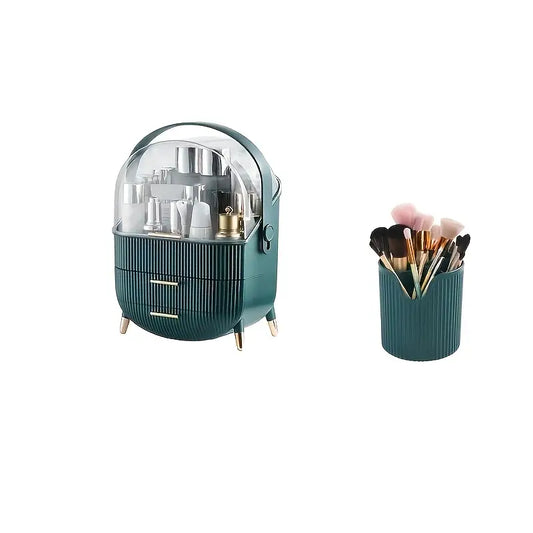 Spacious Tabletop Makeup Holder