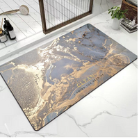 Marble Essence Diatomite Mat - Anti-Slip Quick-Dry