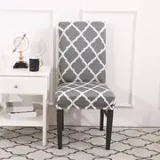 Stylish Geometric Chair Covers for Events