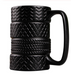Sleek Tire-Inspired Office Mug