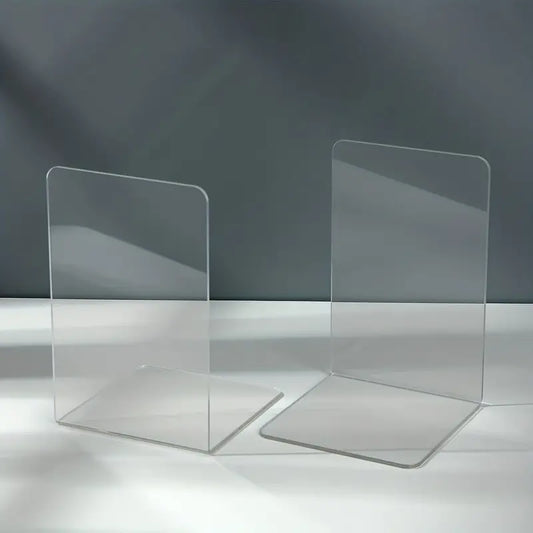 Clear Acrylic Sculptural Bookend