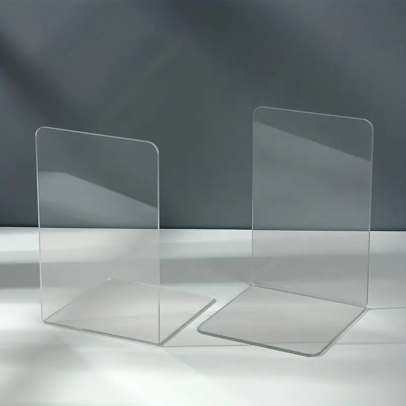 Clear Acrylic Sculptural Bookend