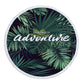 Fringe Edge Tropical Microfiber Beach Towel