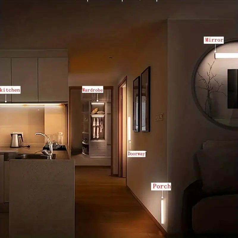 Motion-Sensing Magnetic Night Lamp