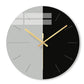 Sleek Glass Round Wall Clock